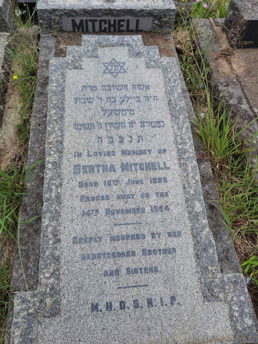MITCHELL Bertha 1898-1954