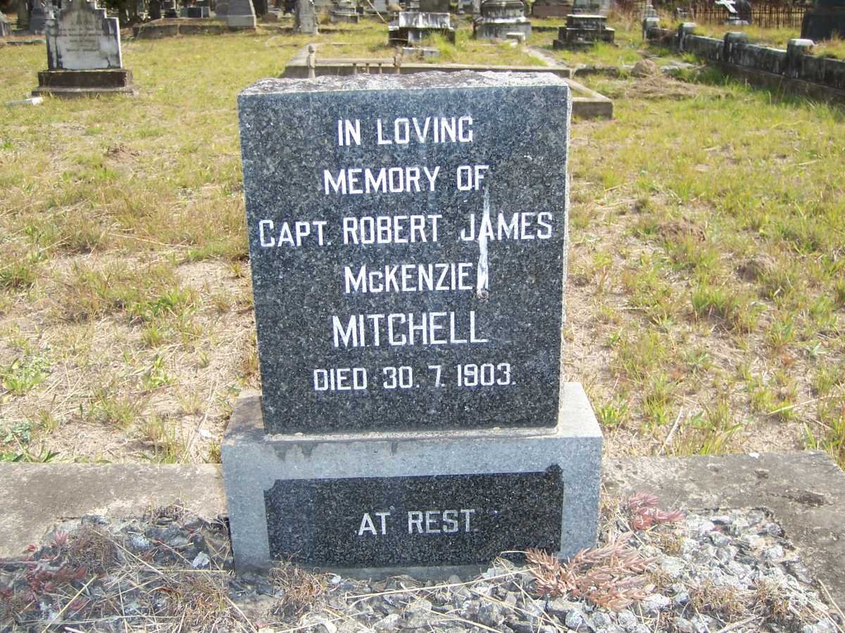 MITCHELL Robert James McKenzie -1903