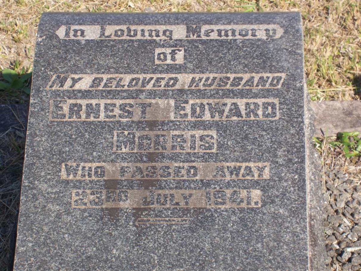 MORRIS Ernest Edward -1941