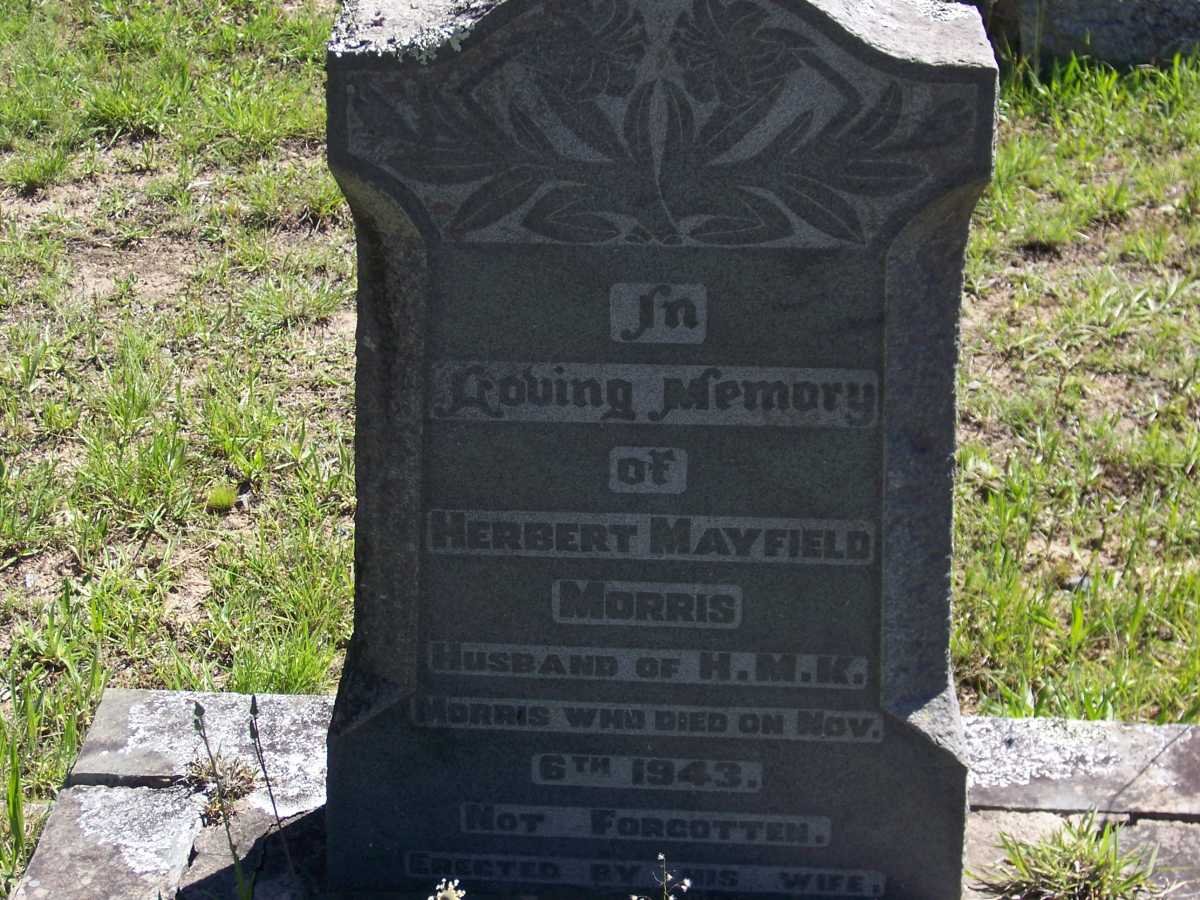 MORRIS Herbert Mayfield -1943