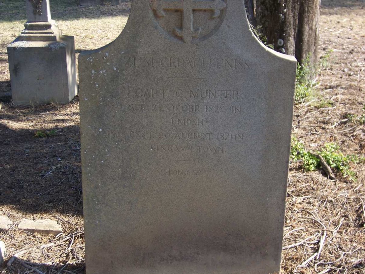MUNTER C. 1822-1871