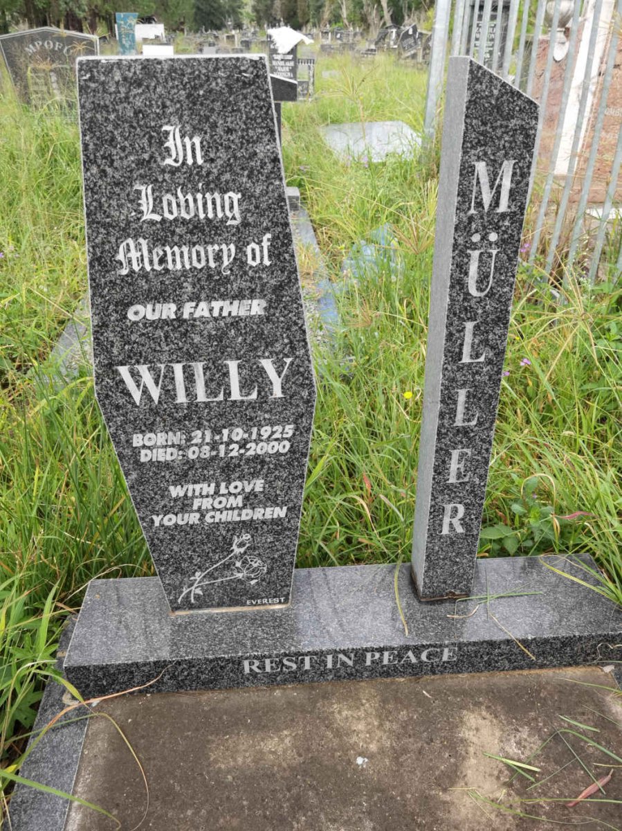 MULLER Willy 1925-2000