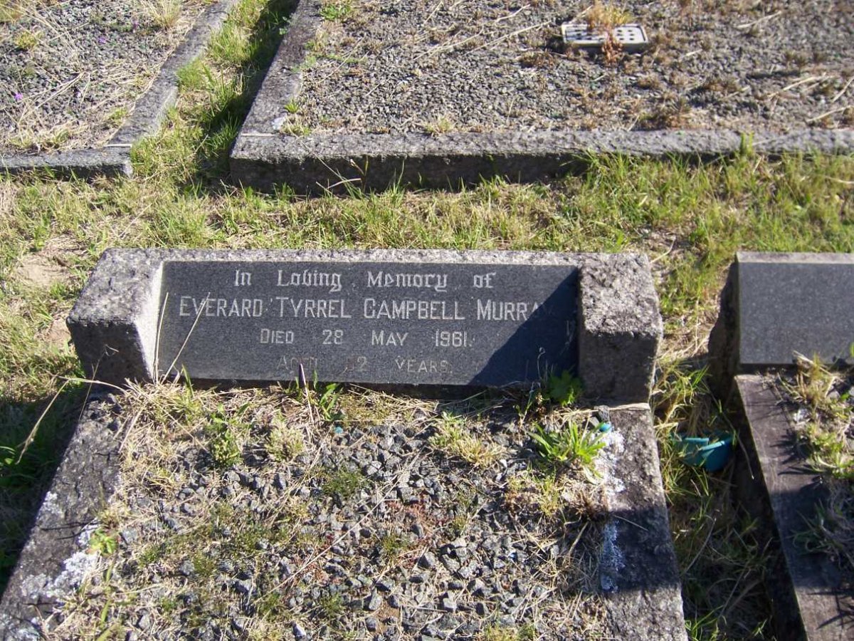 MURRAY Everard Tyrrel Campbell ?-1961
