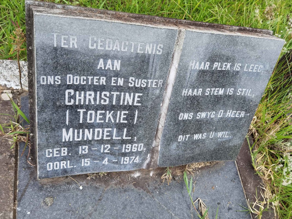 MUNDELL Christine 1960-1974