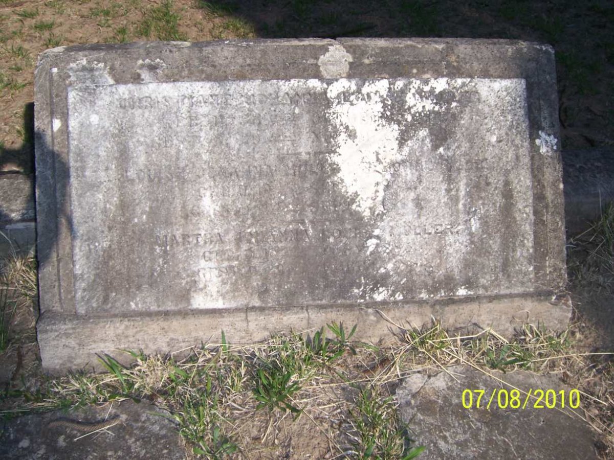 MULLER Christian Johann &amp; Martha Johanna