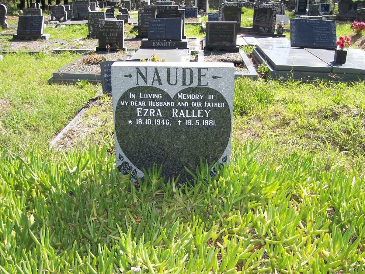 NAUDE Ezra Ralley 1946-1981