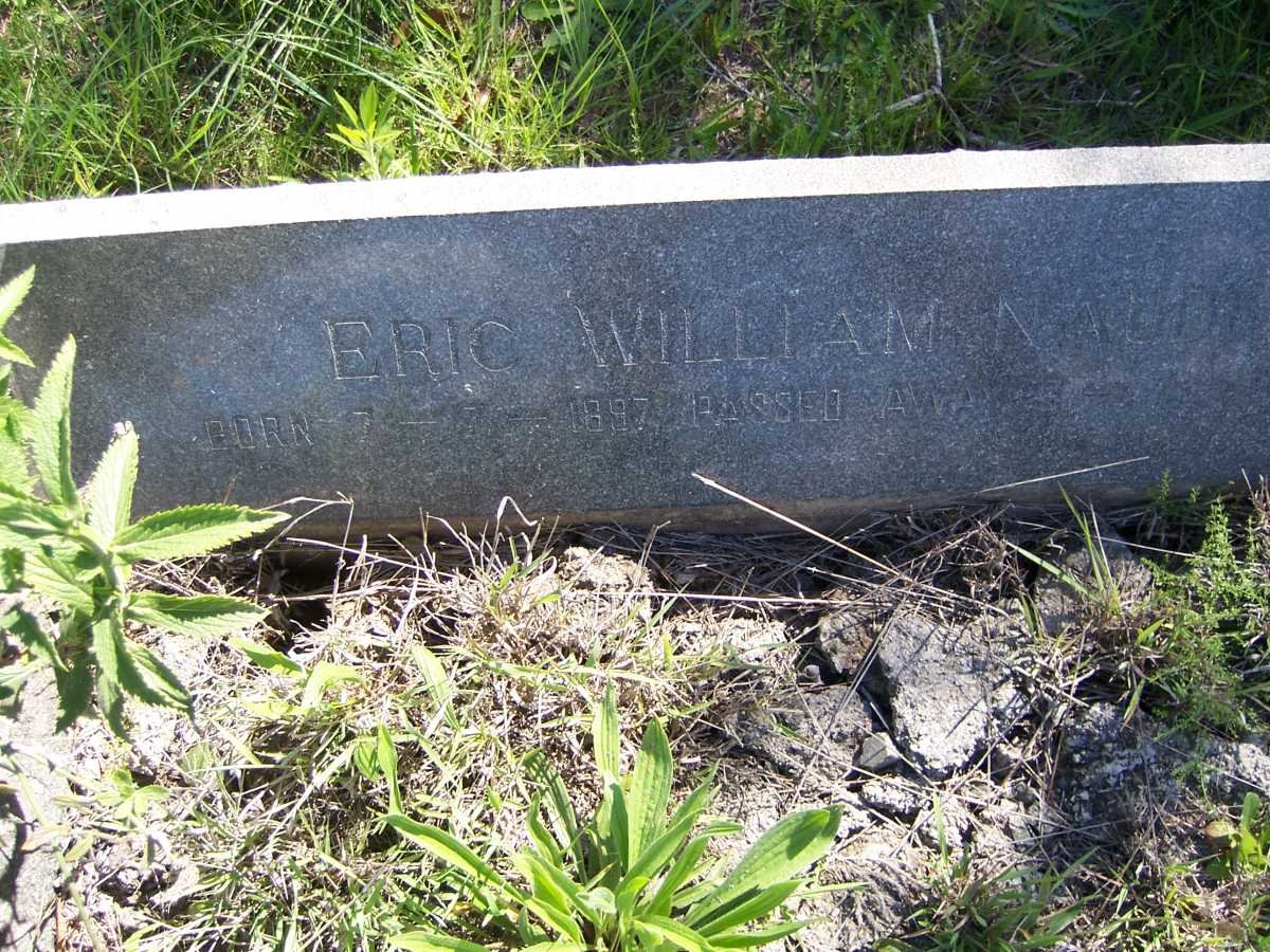NAUDE Eric William 1897-
