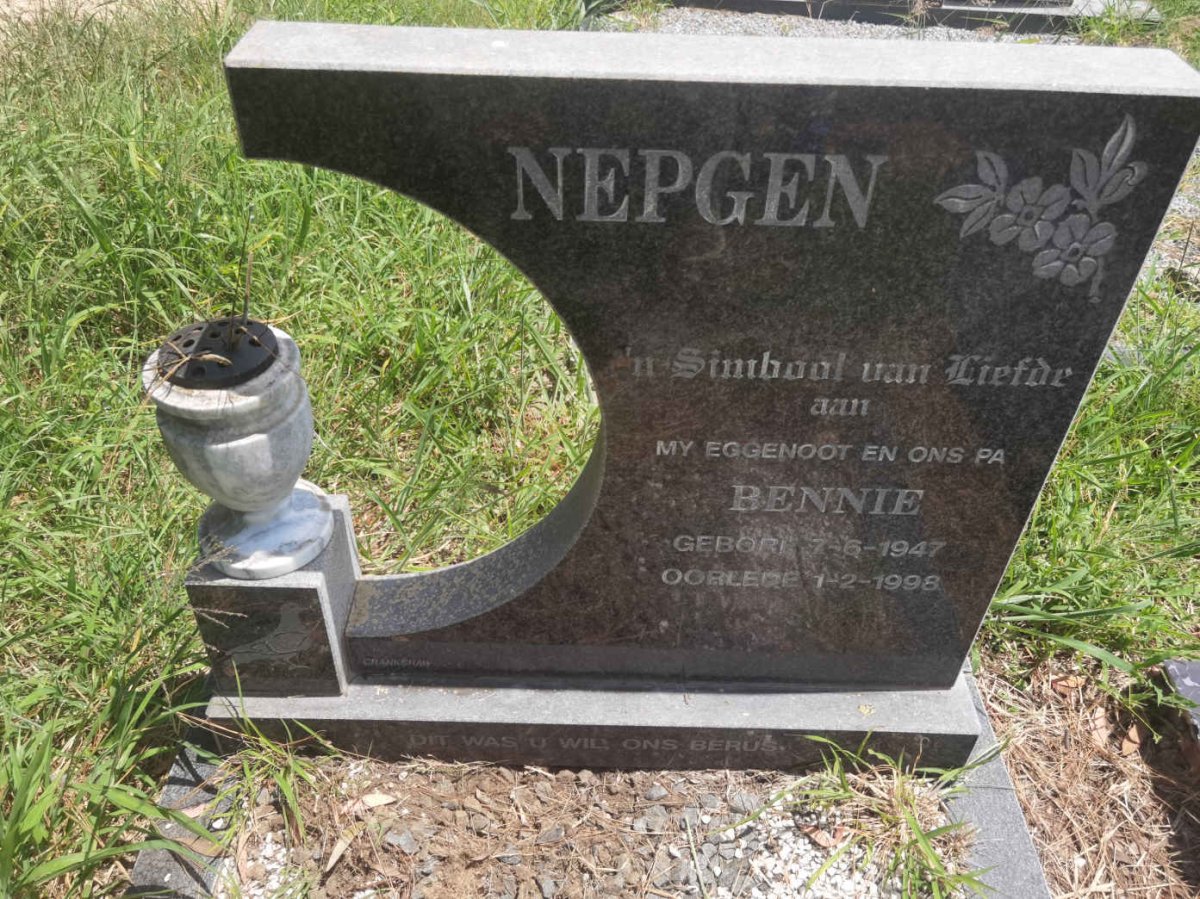 NEPGEN Bennie 1947-1998