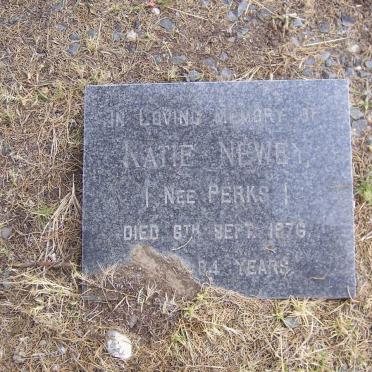 NEWEY Katie nee PERKS -1976