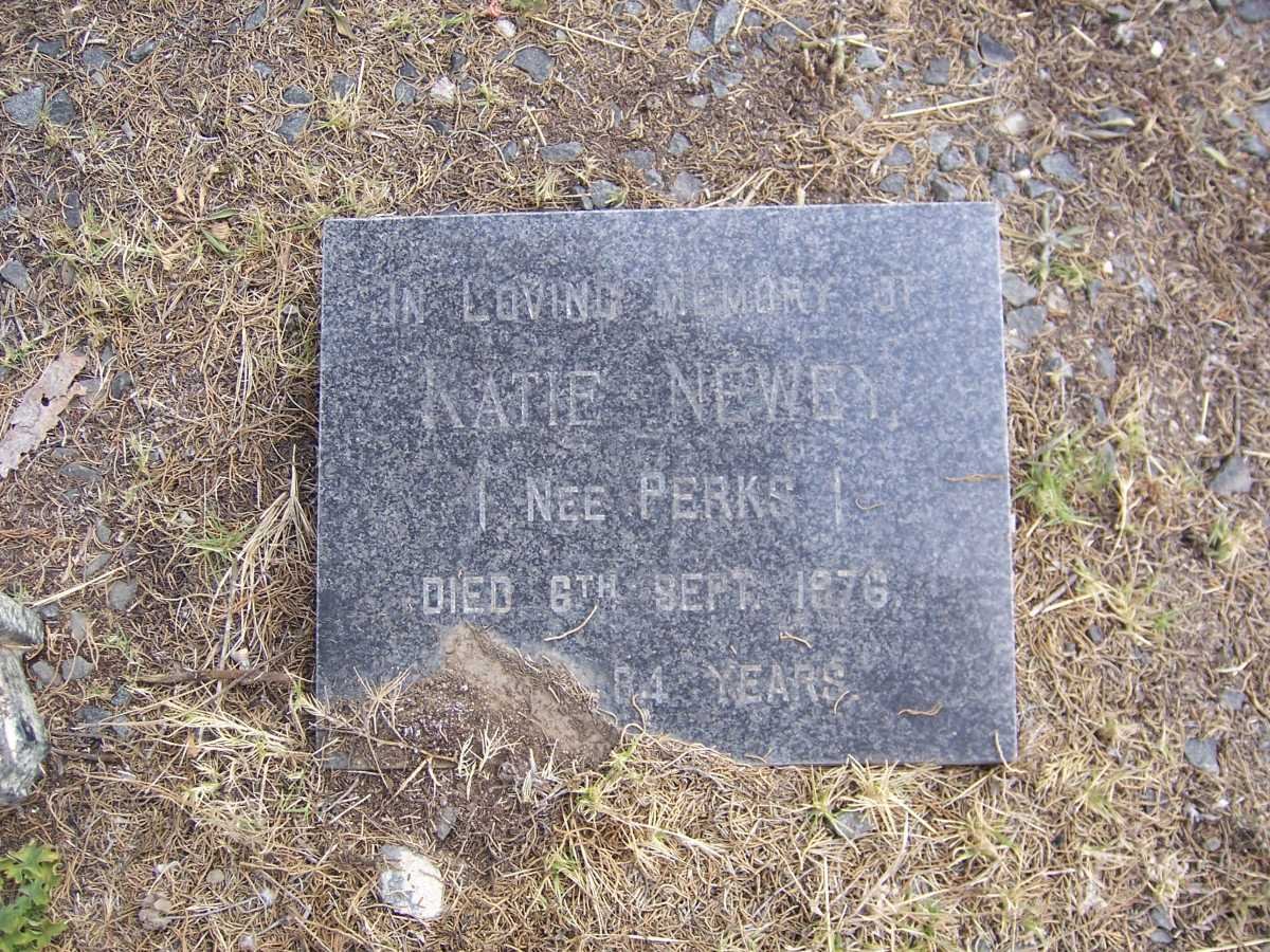 NEWEY Katie nee PERKS -1976