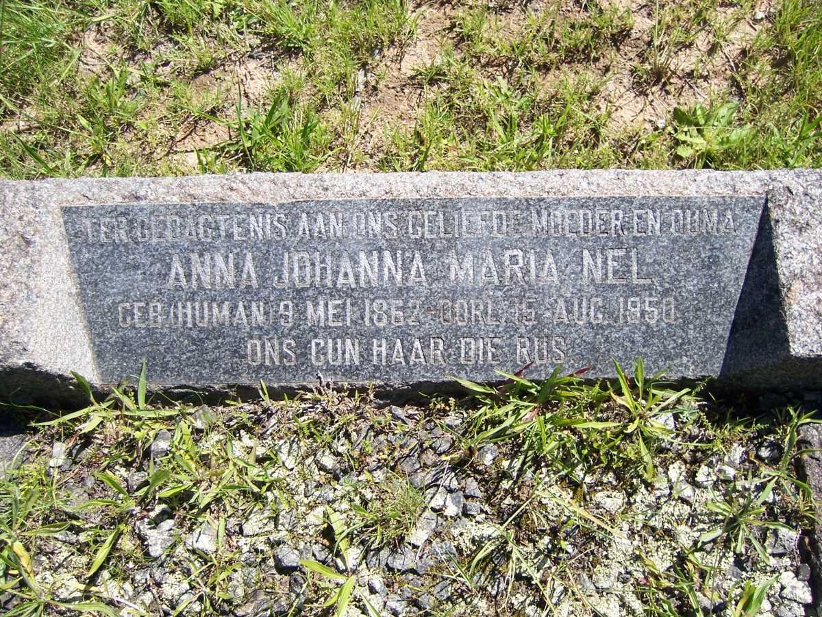 NEL Anna Johanna Maria 1862-1950