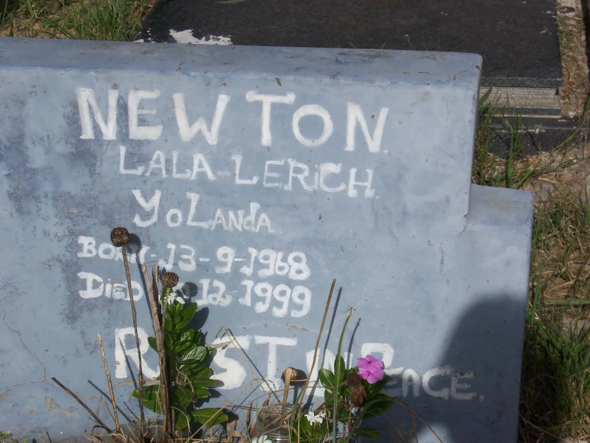 NEWTON Lala-Lerich Yolanda 1968-1999