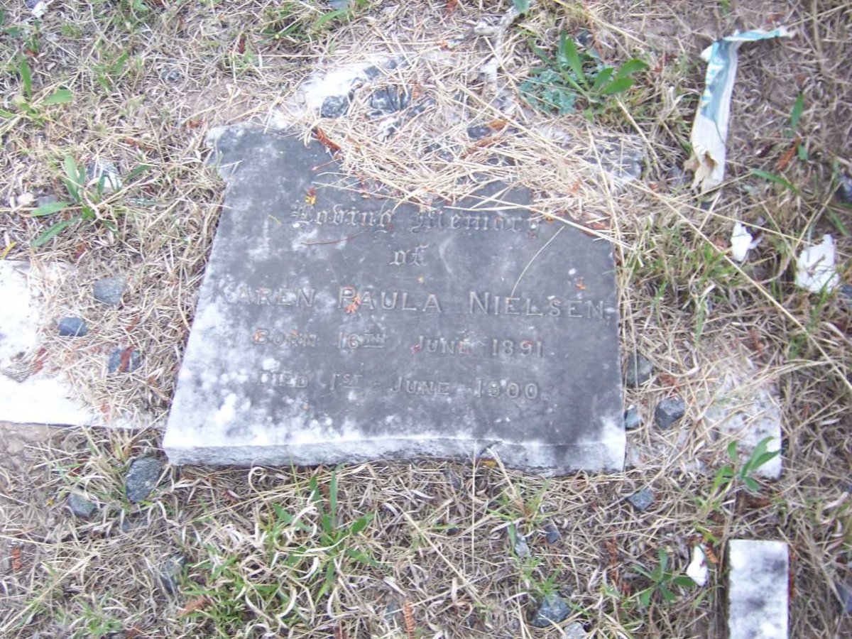 NIELSEN Karen Paula 1891-1900
