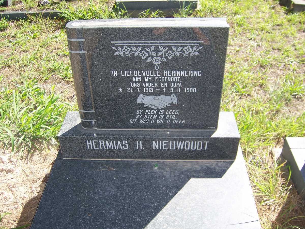 NIEUWOUDT Hermias H. 1919-1980