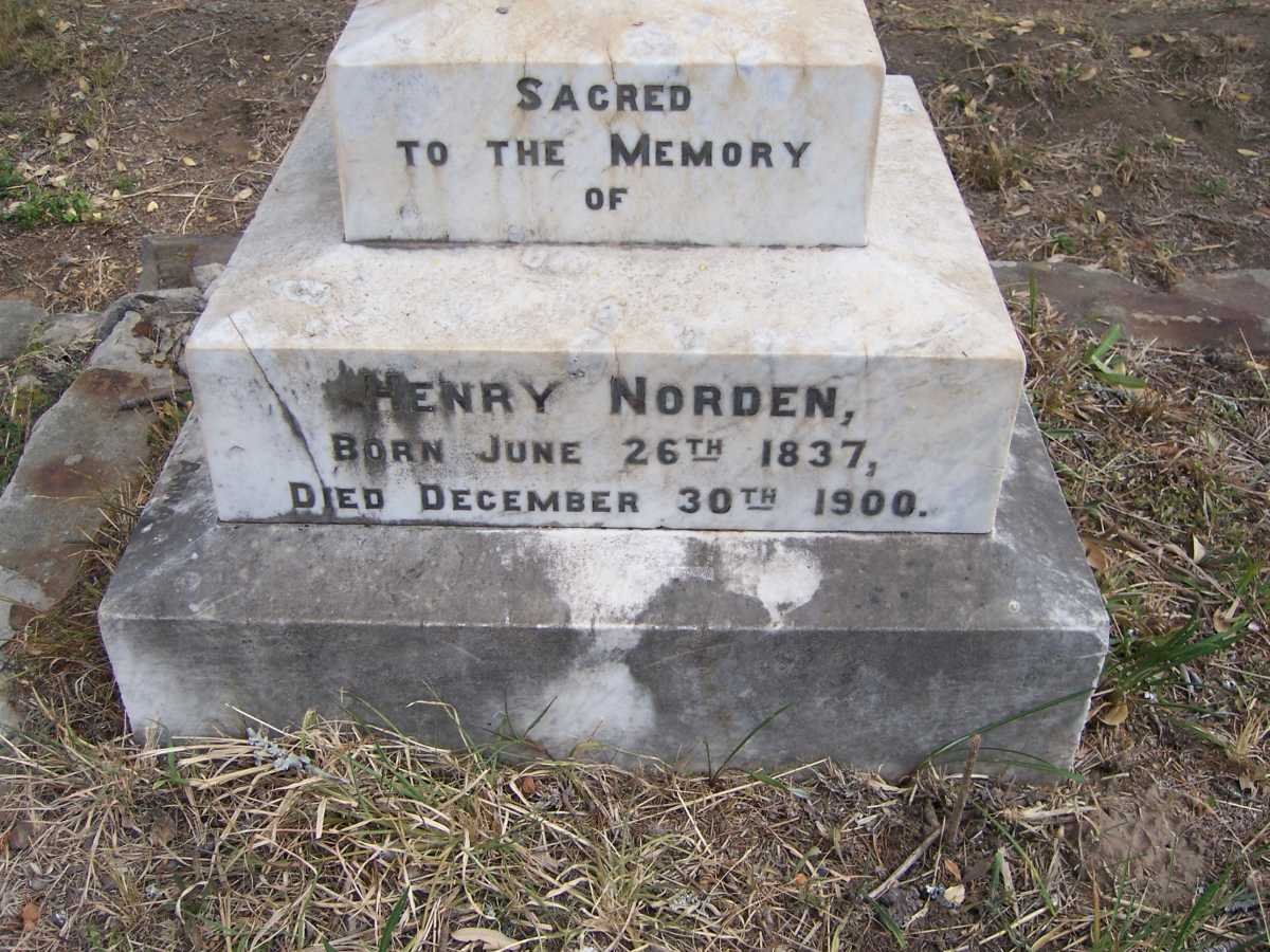 NORDEN Henry 1837-1900