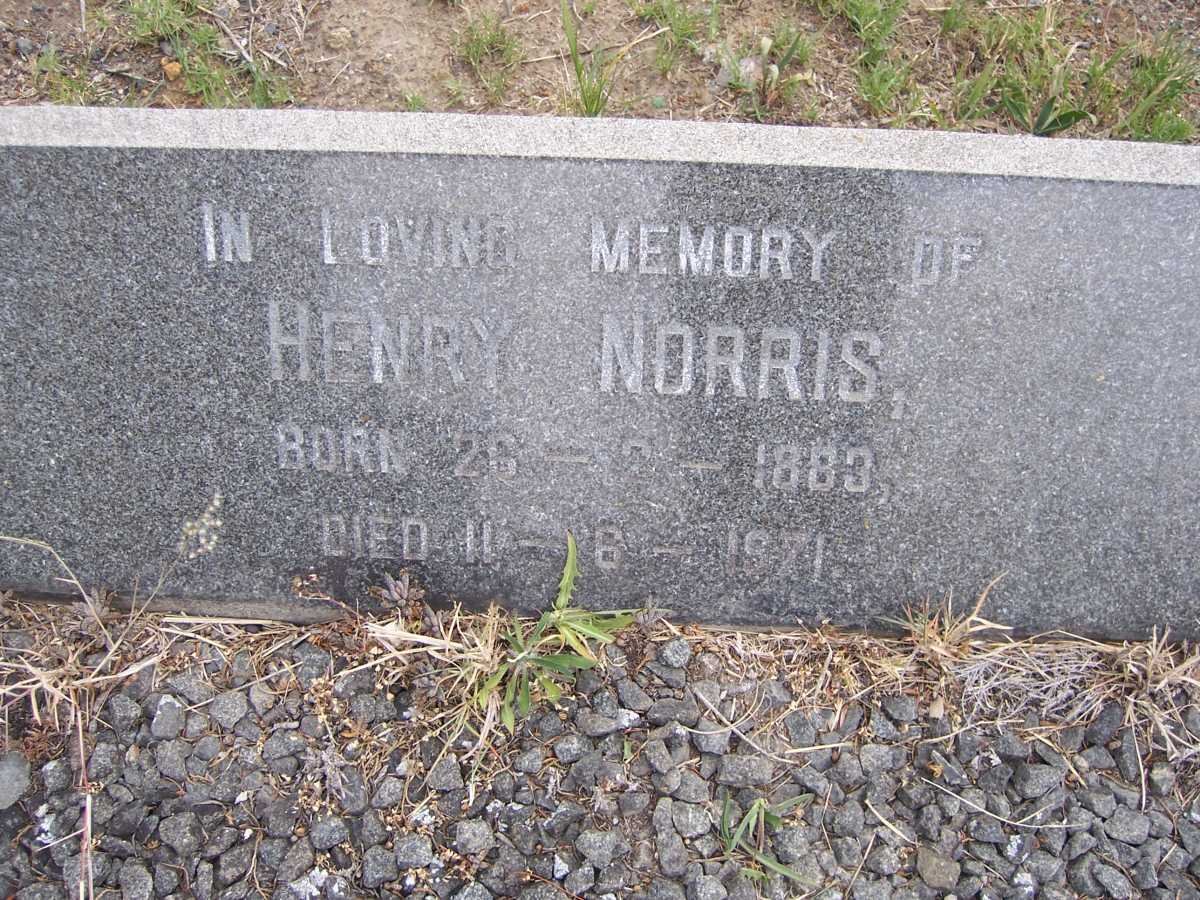NORRIS Henry 1883-1971 &amp; Alma Irene -1918