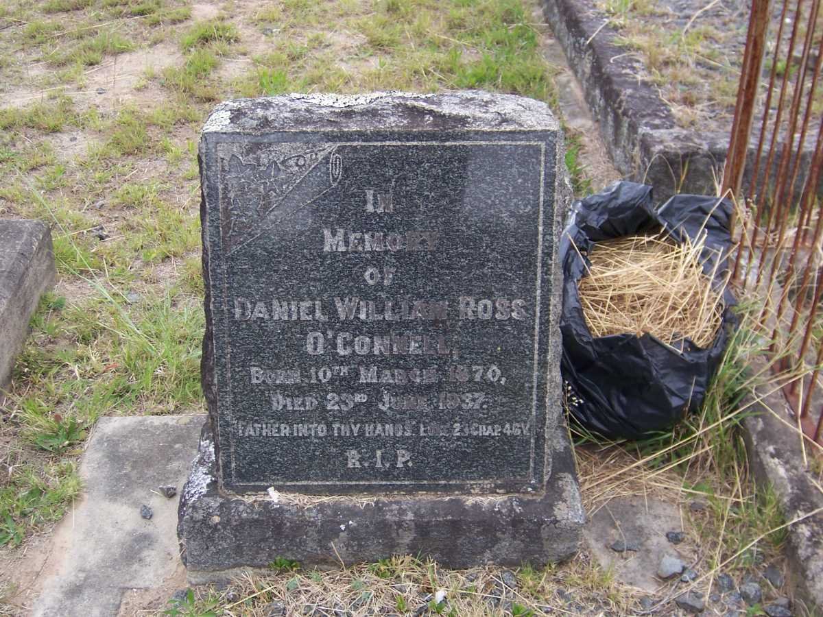 O'CONNELL Daniel William Ross 1870-1937