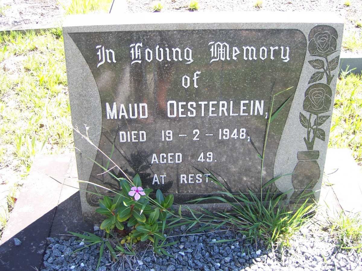 OESTERLEIN Maud -1948