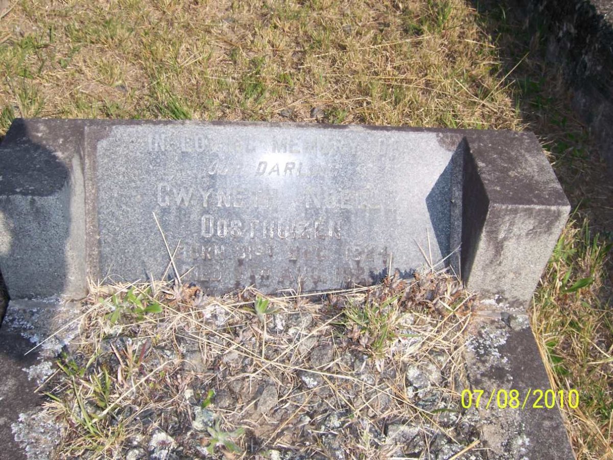 OOSTHUIZEN Gweneth Noeleen 1924-1925