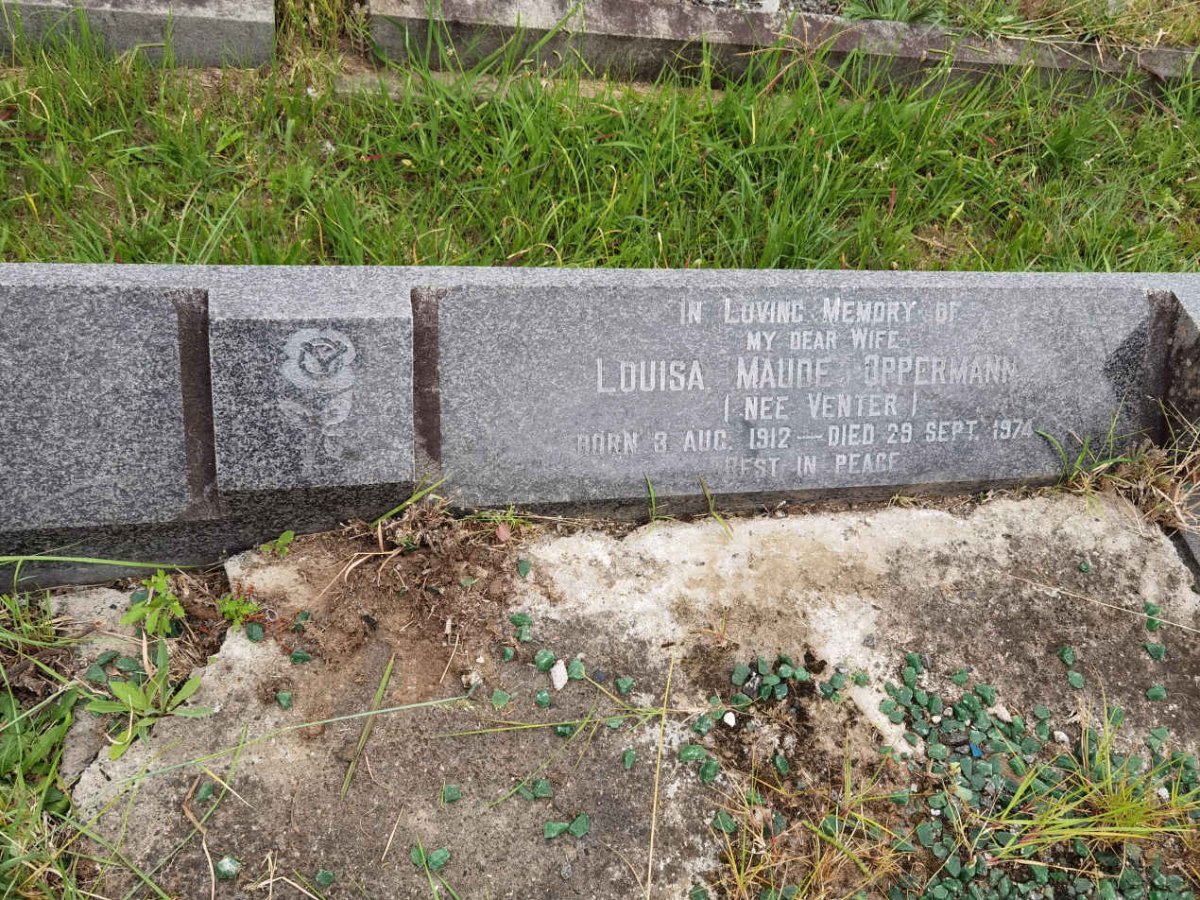 OPPERMANN Louisa Maude nee VENTER 1912-1974