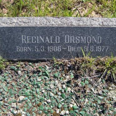 ORSMOND Reginald 1906-1977