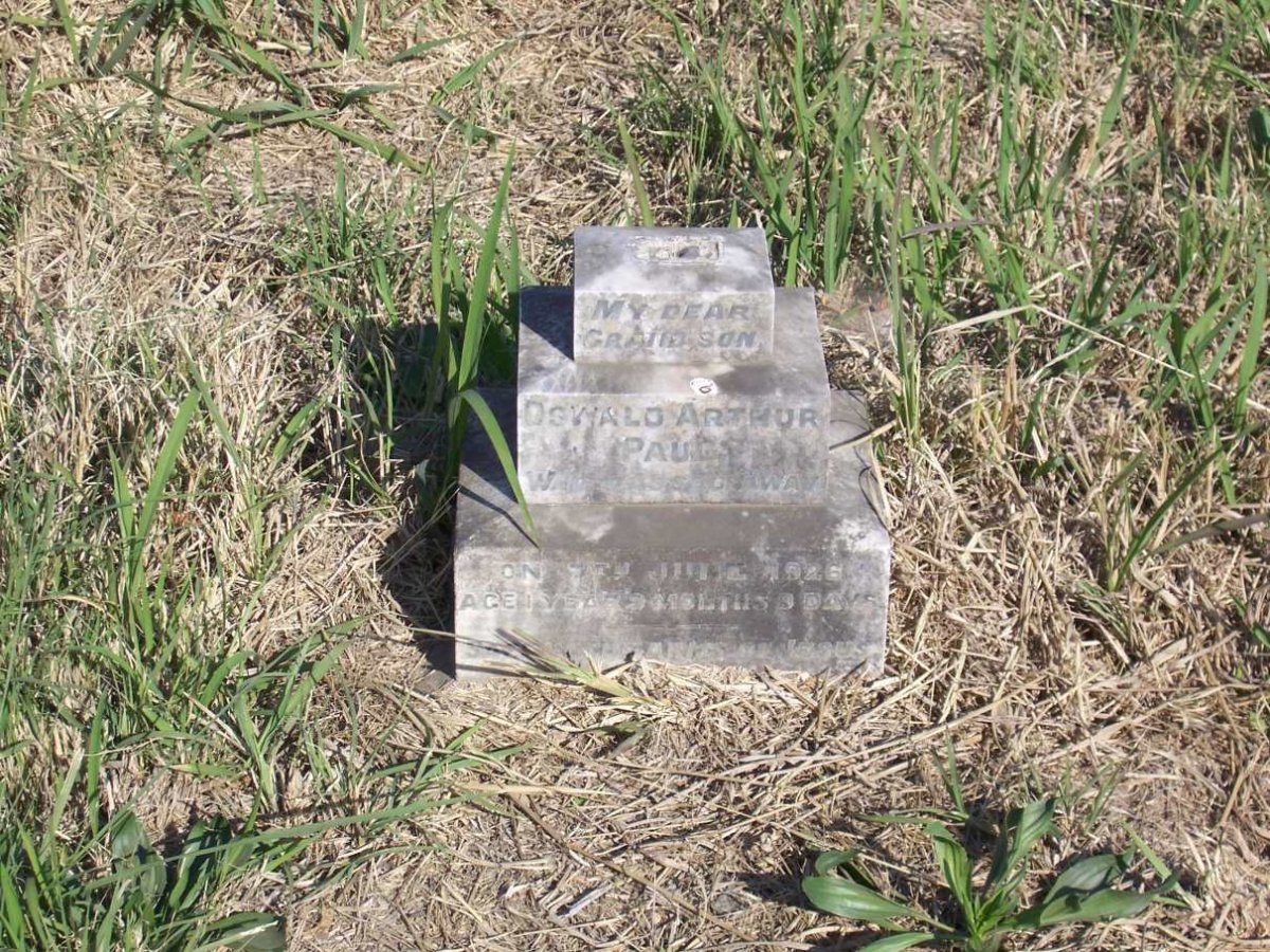 PAUL Oswald Arthur -1926