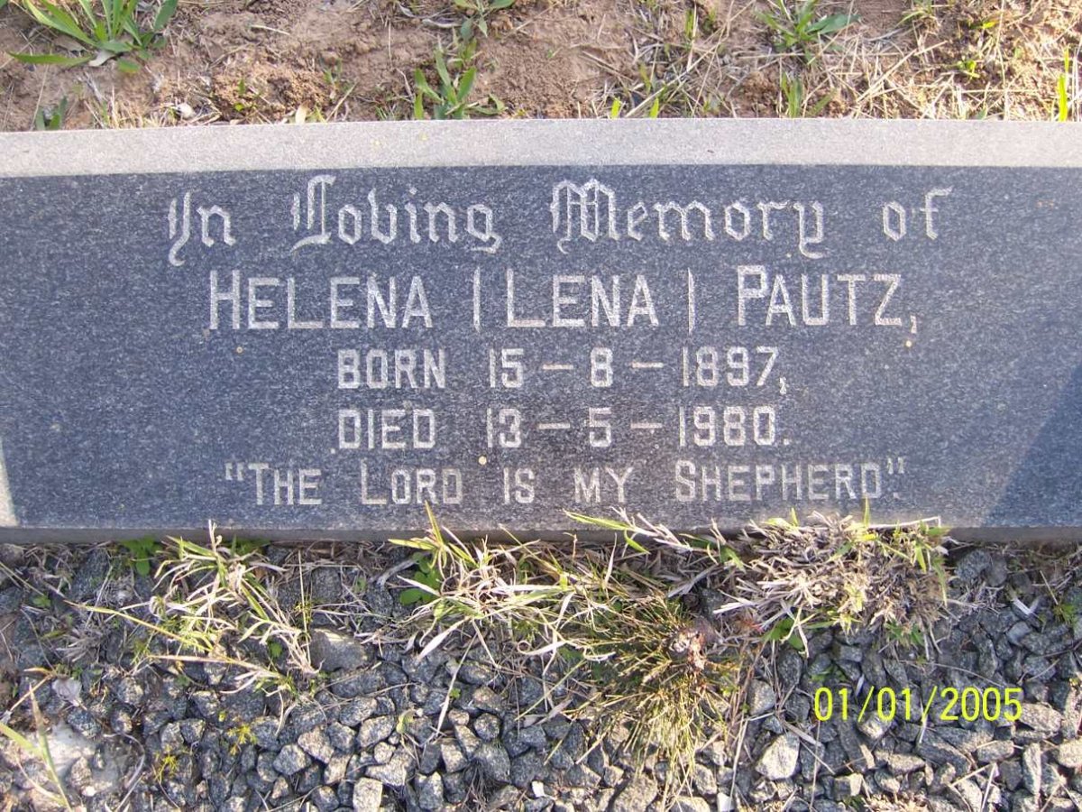 PAUTZ Helena 1897-1980