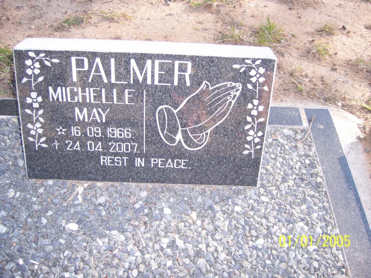 PALMER Michelle May 1966-2007