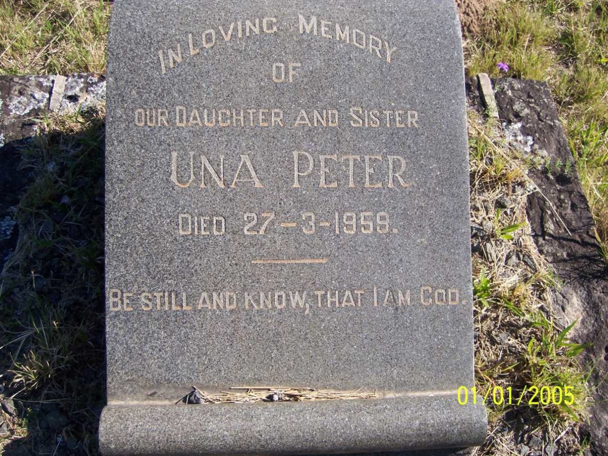 PETER Una -1959