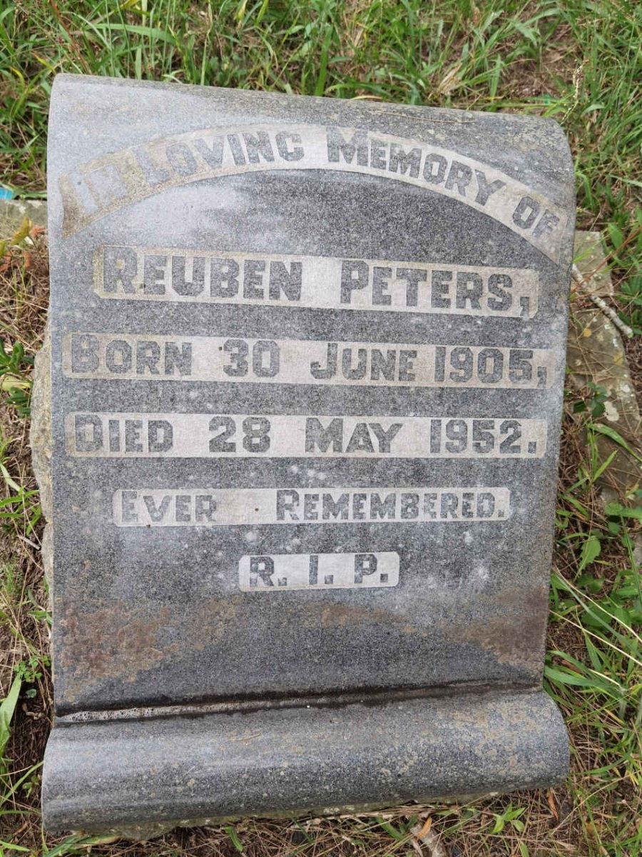 PETERS Reuben 1905-1952
