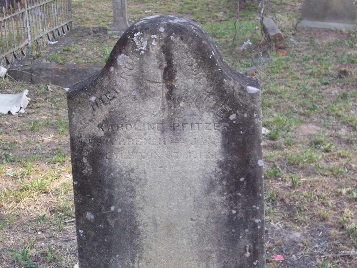 PFITZER Karoline -1861