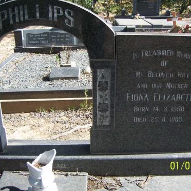 PHILLIPS Fiona Elizabeth 1950-1983