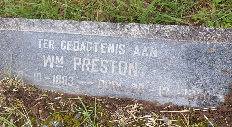 PRESTON Wm. 1883-1956