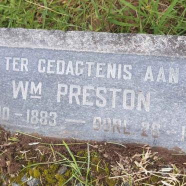PRESTON Wm. 1883-1956