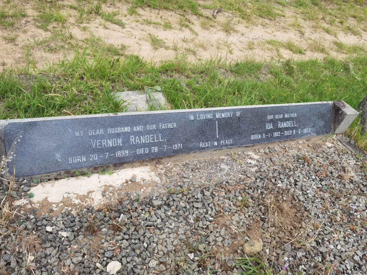 RANDELL Vernon 1899-1971 &amp; Ida 1902-1973
