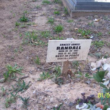 RANDALL Ernest James 1967-2006