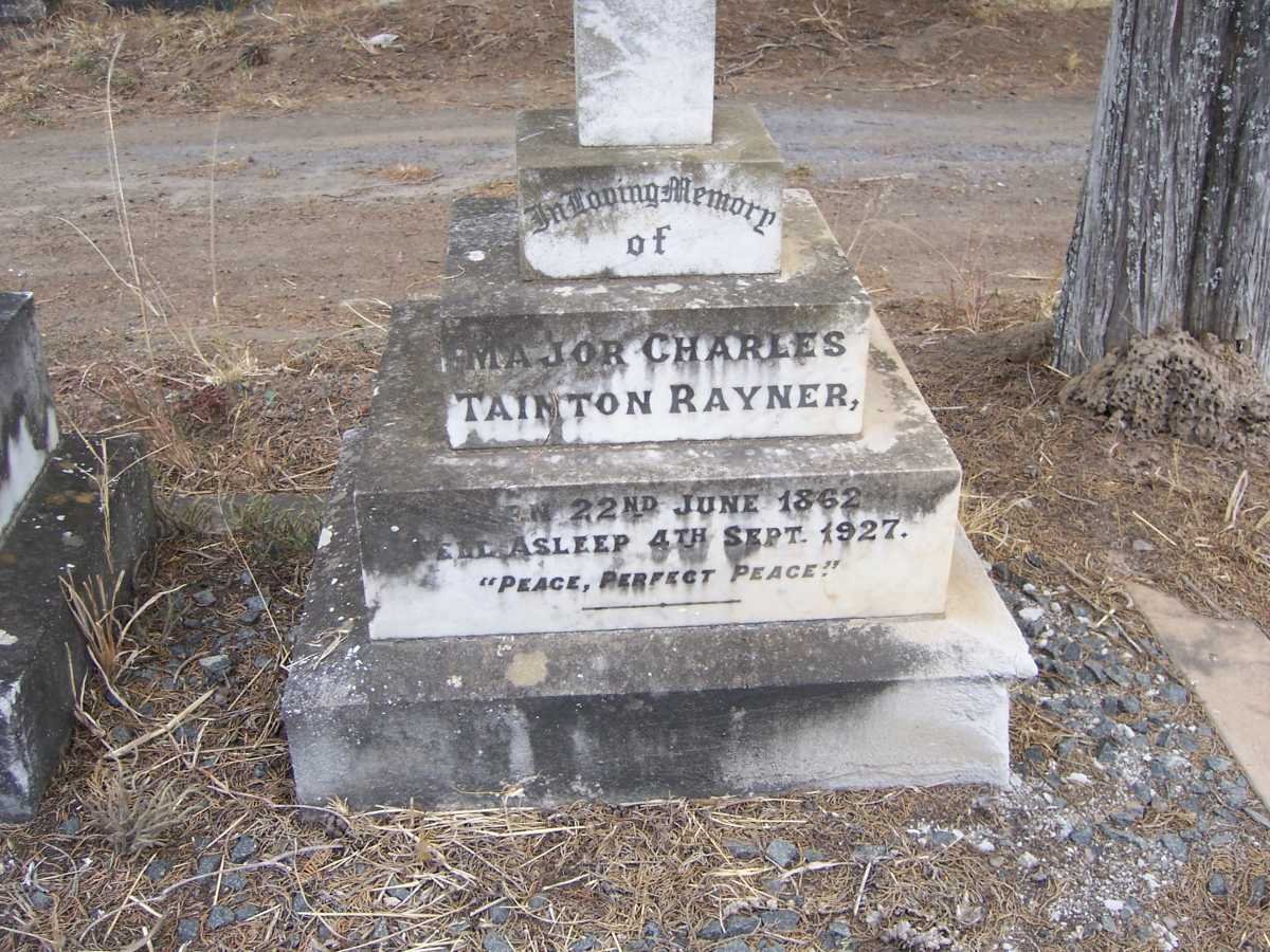 RAYNER Charles Tainton 1862-1927