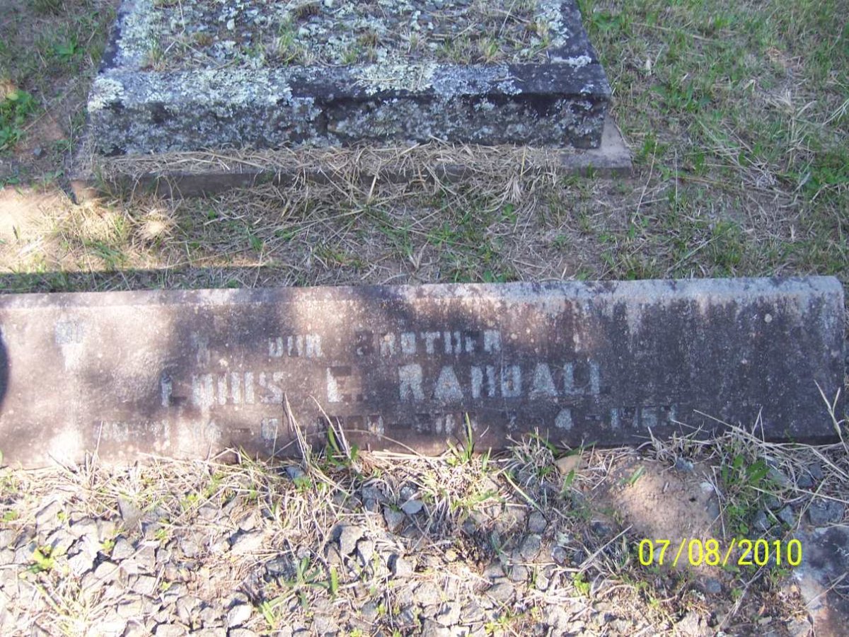 RANDALL Louis E. 1900-1953