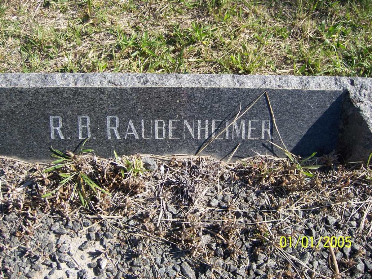 RAUBENHEIMER R.B.