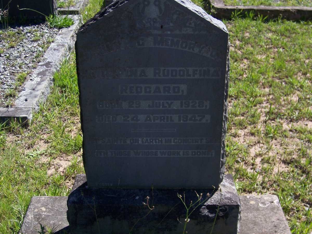 REDGARD Philipina Rudolfina 1928-1947
