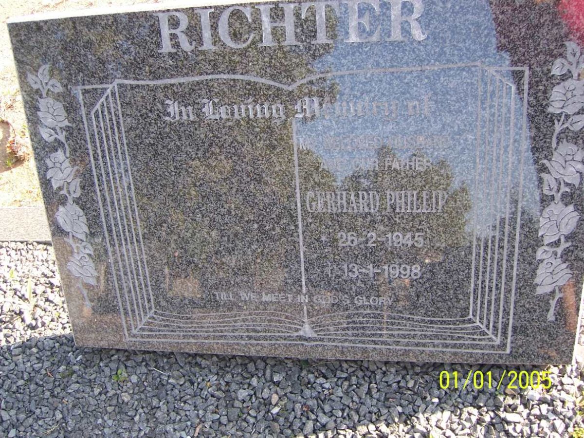 RICHTER Gerhard Phillip  1945-1998