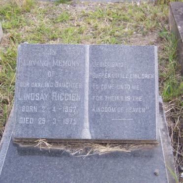 RIGGIEN Lindsay 1967-1975