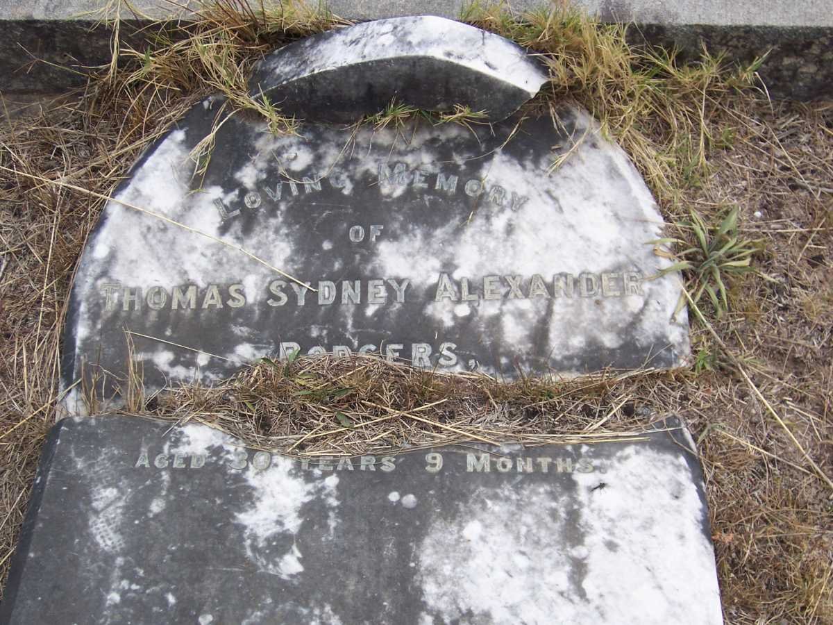 RODGERS Thomas Sydney Alexander
