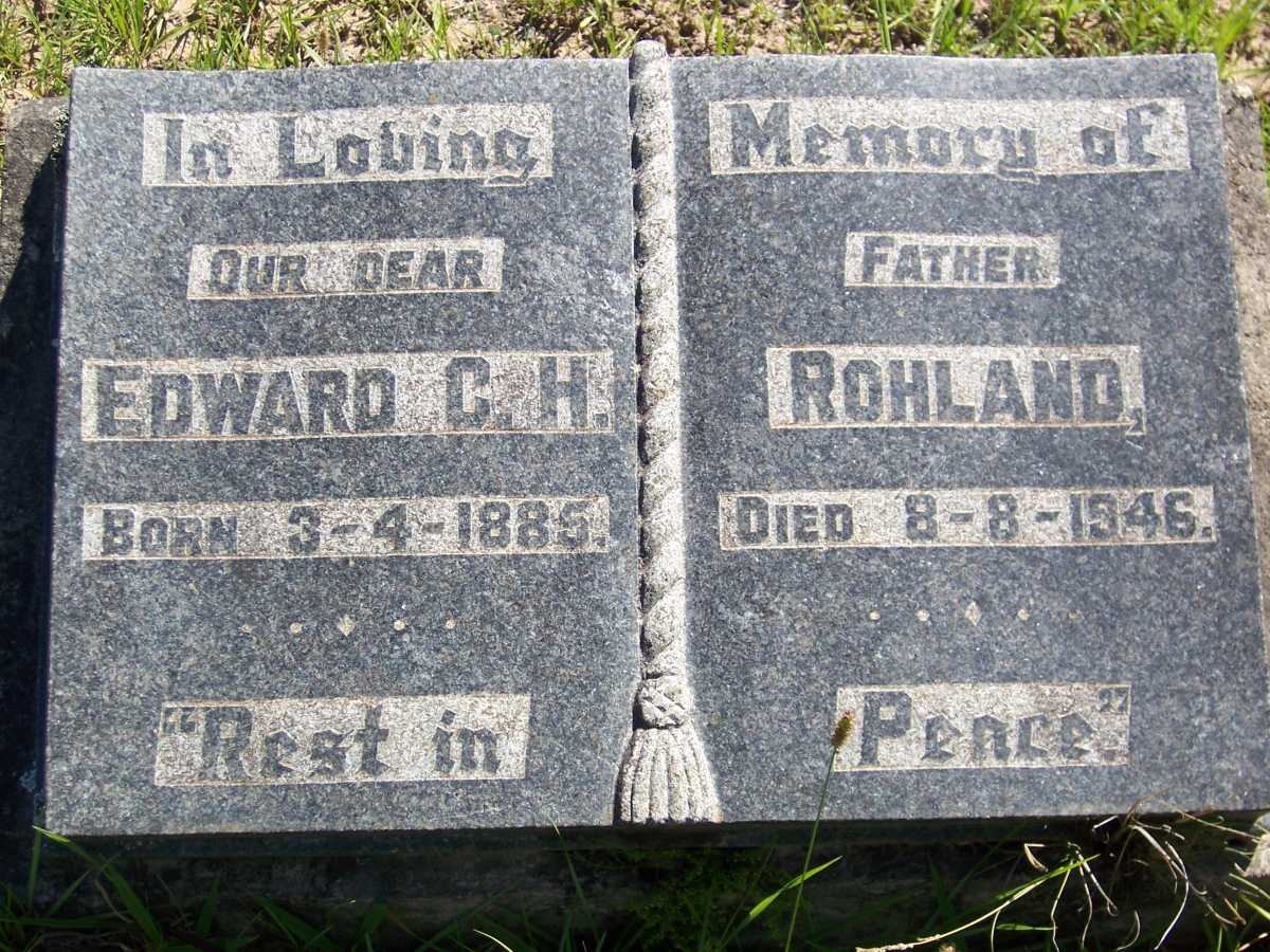 ROHLAND Edward C.H. 1885-1946