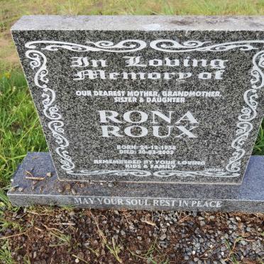 ROUX Rona 1958-2003