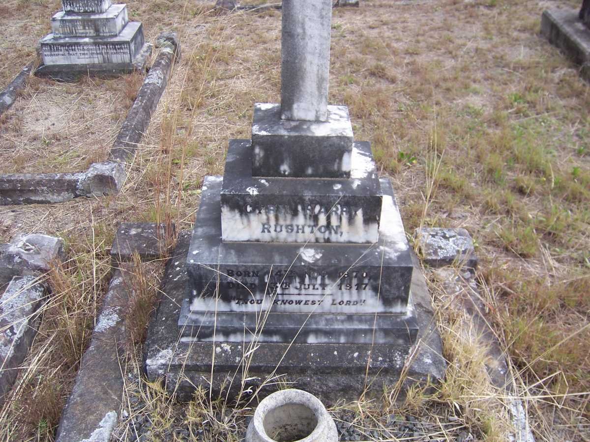 RUSHTON Cyril Harry 1870-1917