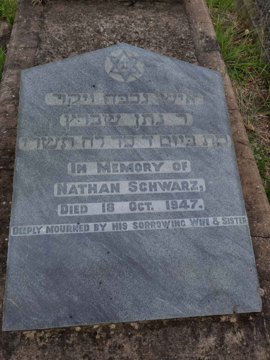 SCHWARZ Nathan -1947