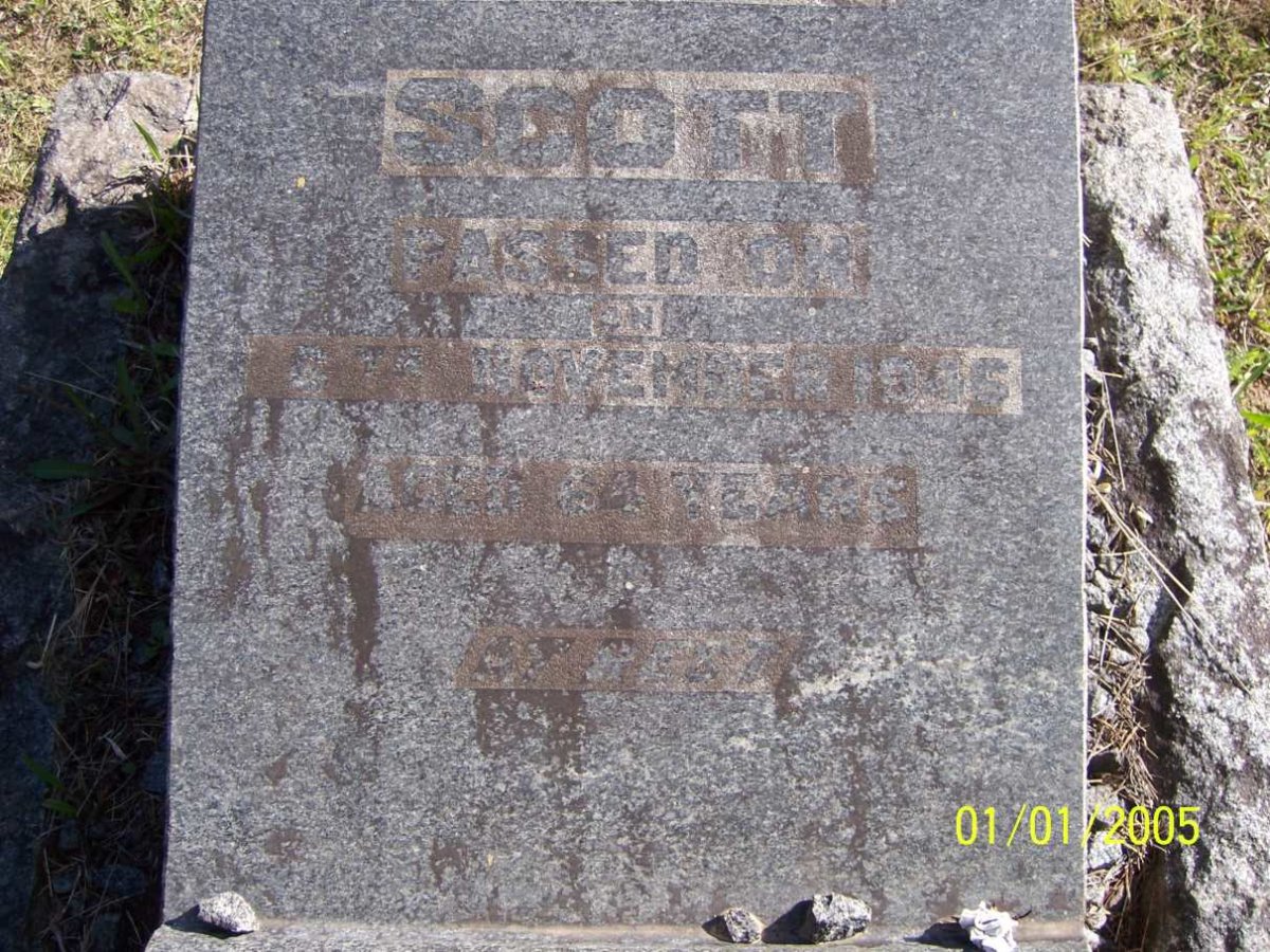 SCOTT ? -1946