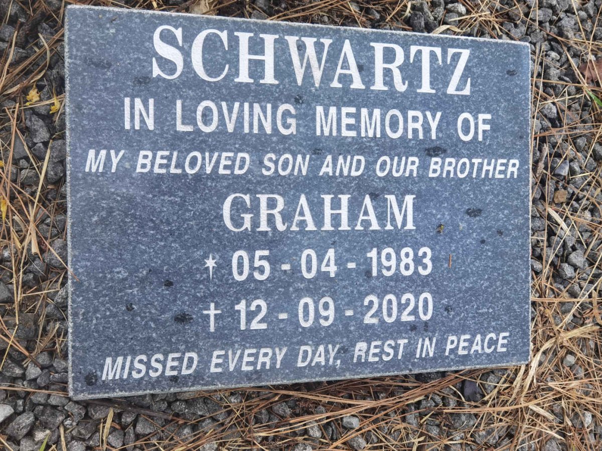 SCHWARTZ Graham 1983-2020