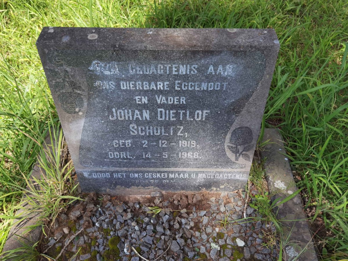 SCHULTZ Johan Dietlof 1919-1968